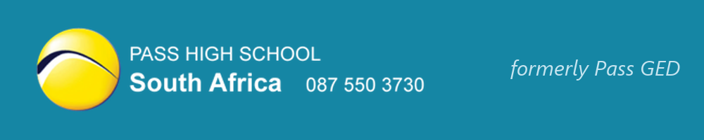 Pass High School banner Pass High School South Africa, formerly Pass GED